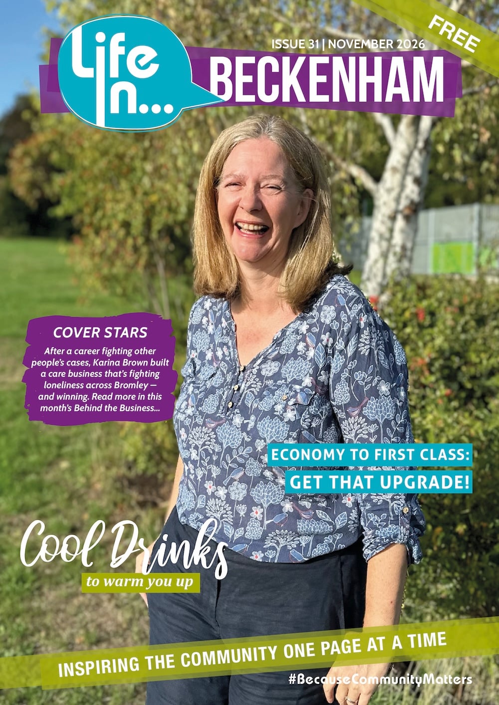 Life In Beckenham November 2026 Cover