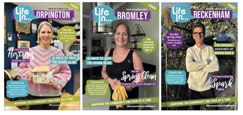 Advertising in local magazines
